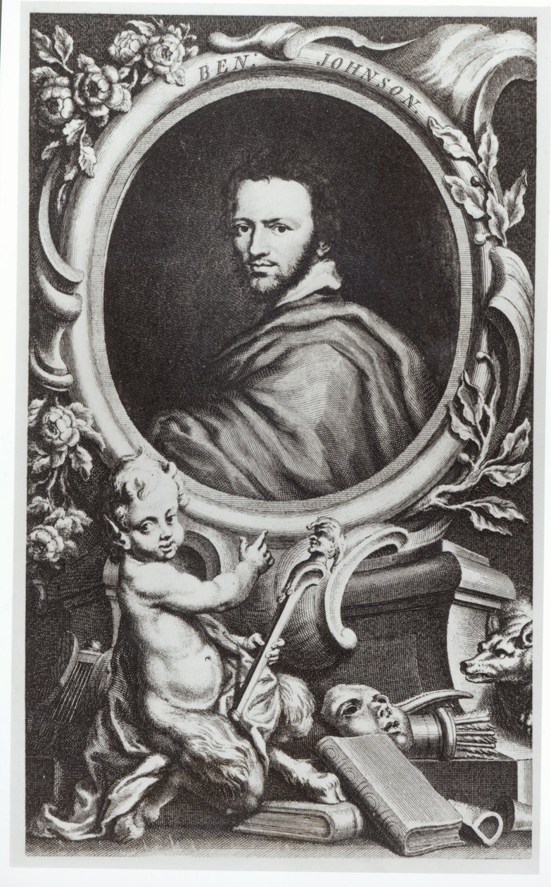 Ben Jonson (1573-1637) engelsk dramatiker av English School