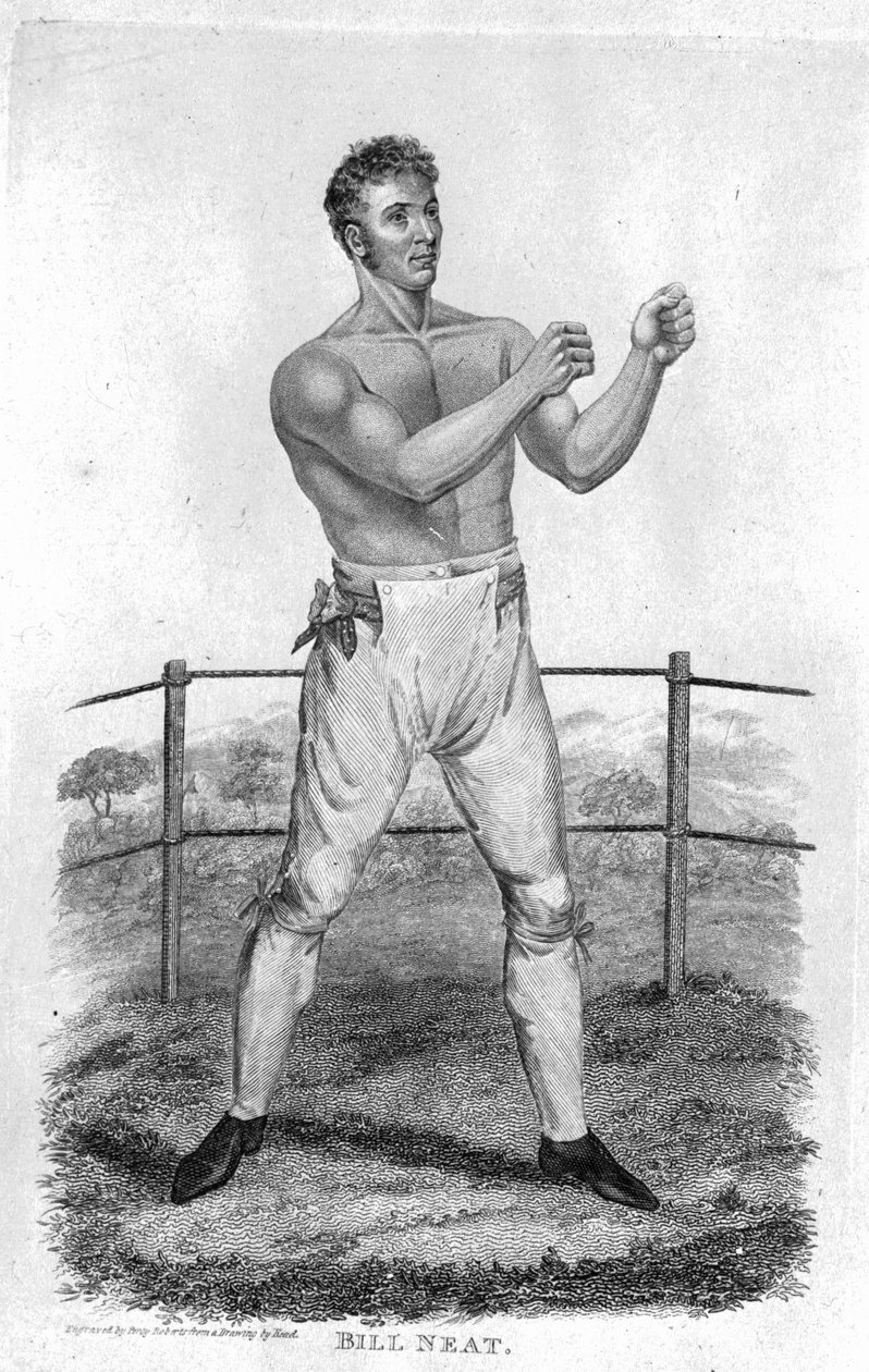 Bill Neat, gravert av Percy Roberts av English School