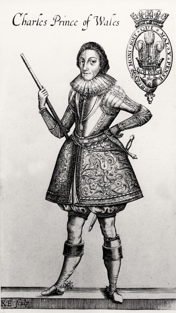 Charles I som prins av Wales (1600-49) av English School