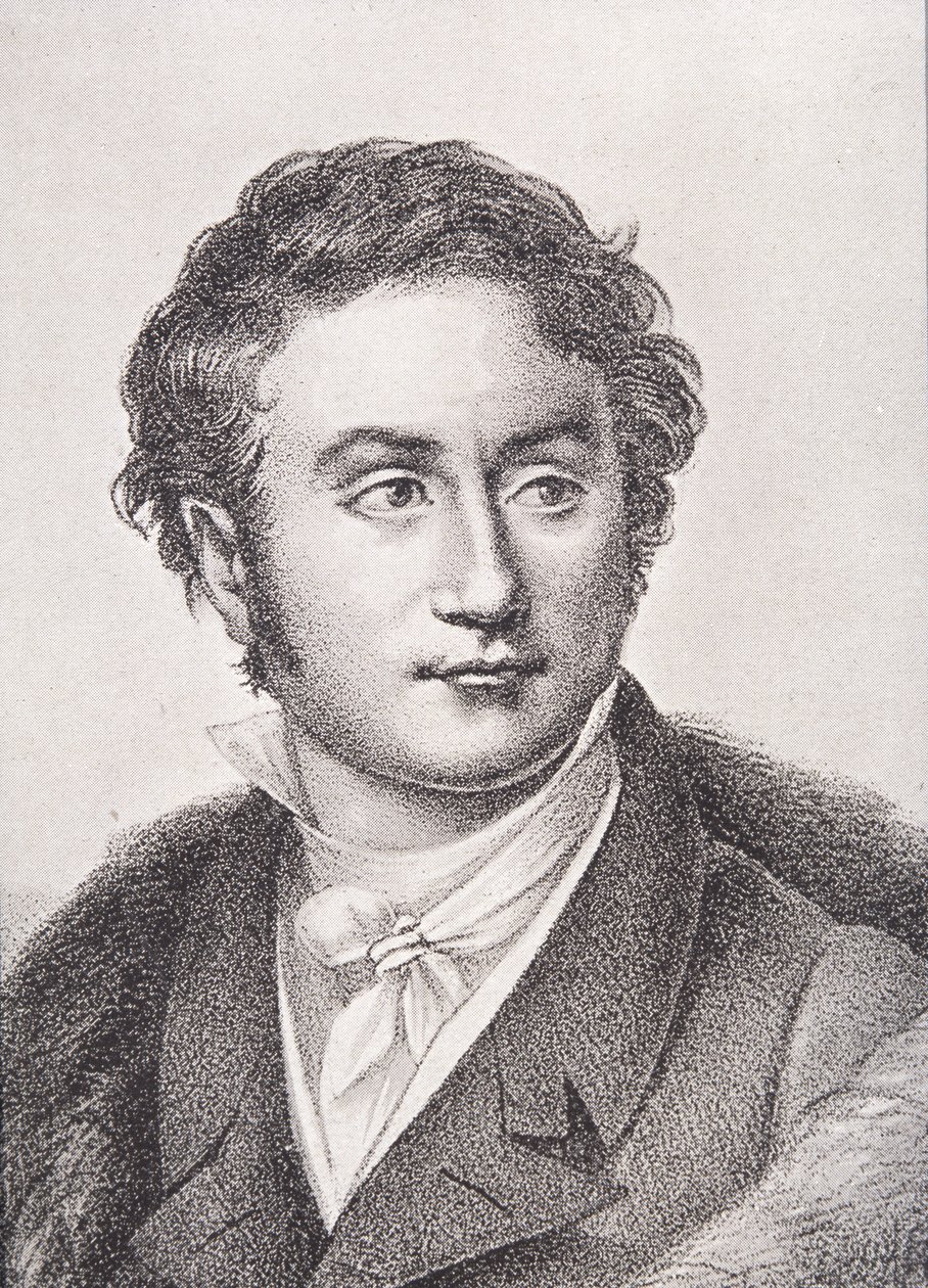 Charles Nodier (1780–1844) av English School