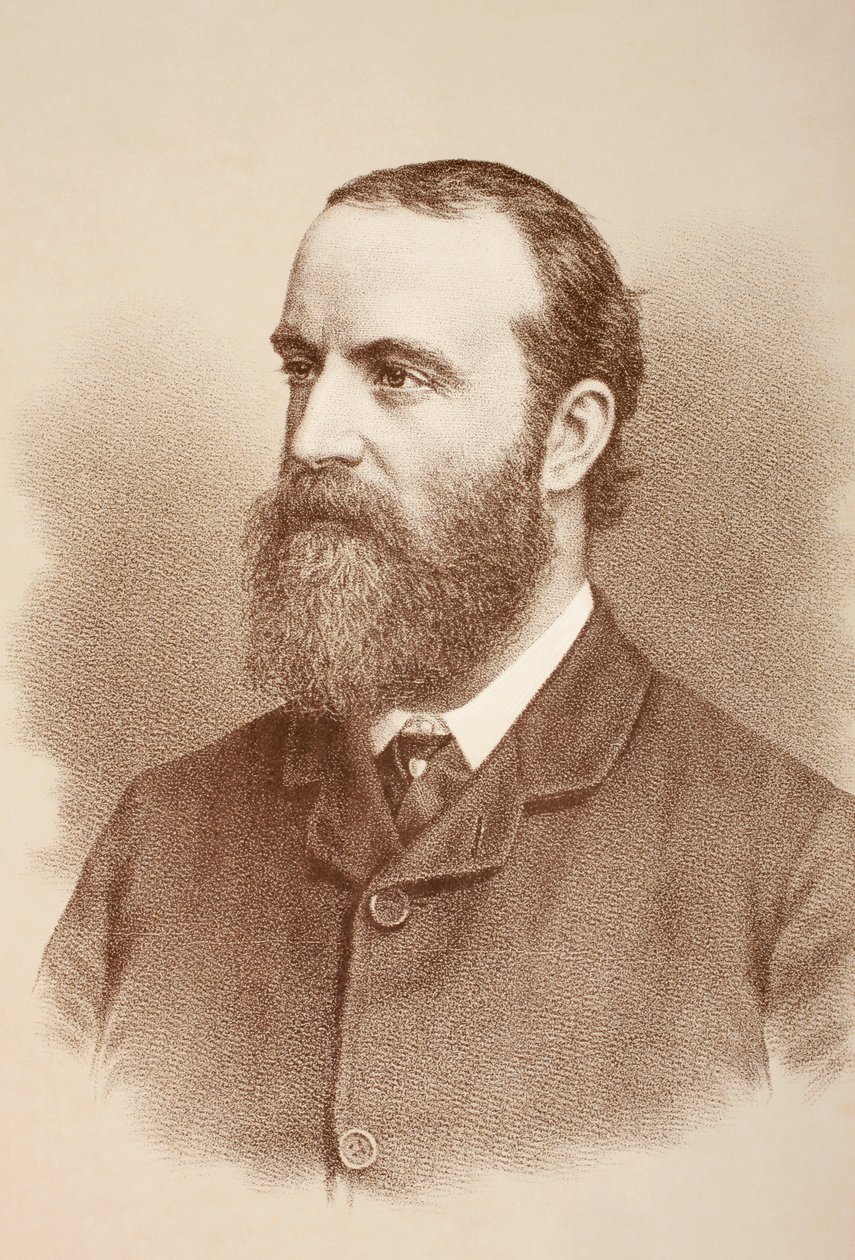 Charles Stewart Parnell, ca. 1890 av English School