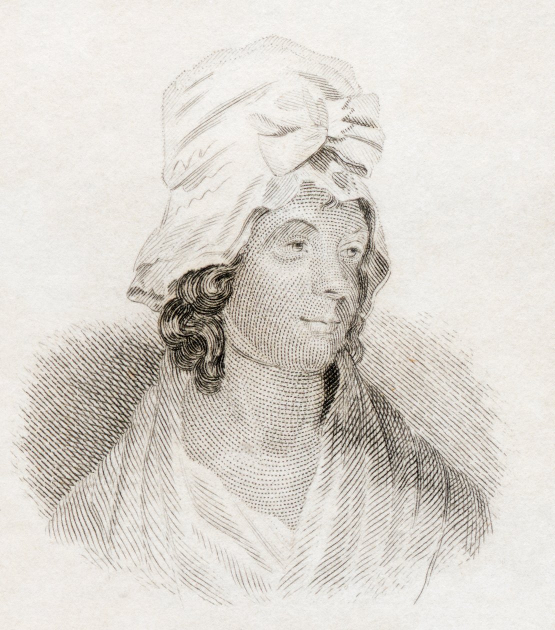 Charlotte Turner Smith, 1825 av English School