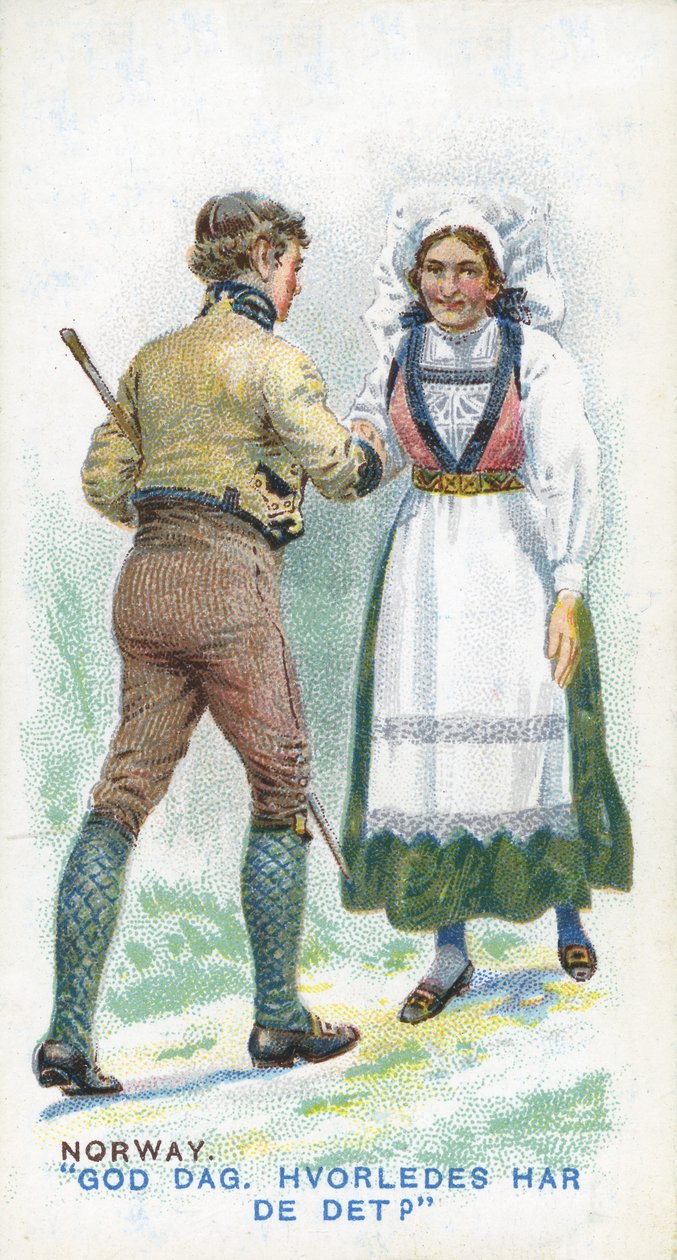 Vanlig hilsen i Norge, 1907 av English School