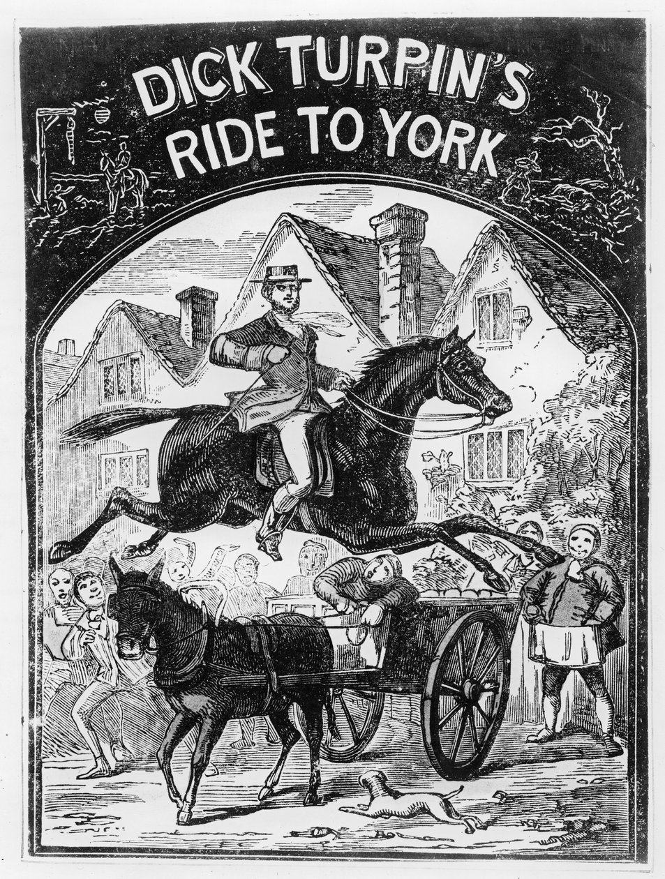 Dick Turpins (1705-39) tur til York av English School