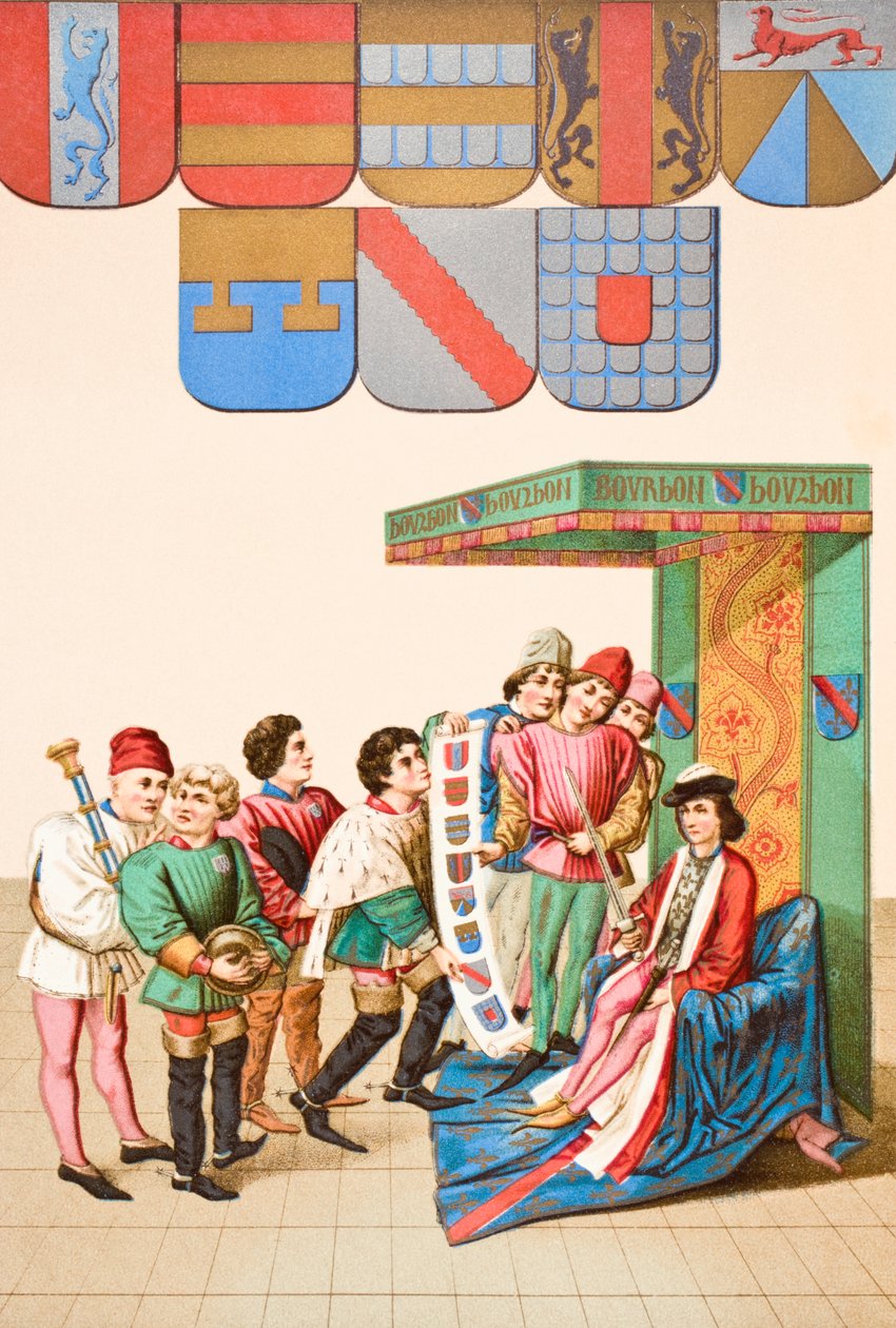 Utstilling av våpenlager, 1878 av English School