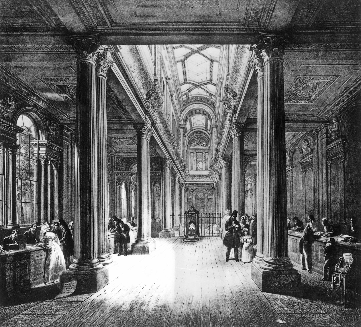 Utbyttekontor, Bank of England av English School