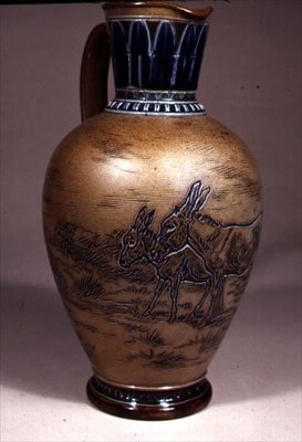 Doulton kanne (keramikk) av English School