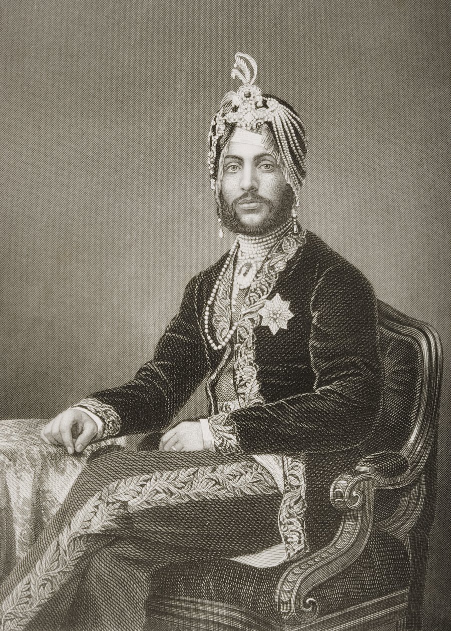 Duleep Singh (1838–93) av English School