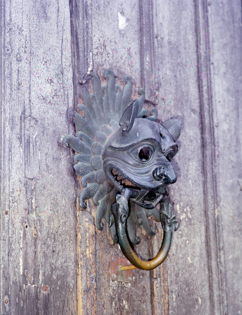 Durham Cathedral Sanctuary Knocker, kopi av original bronse fra 1100-tallet av English School