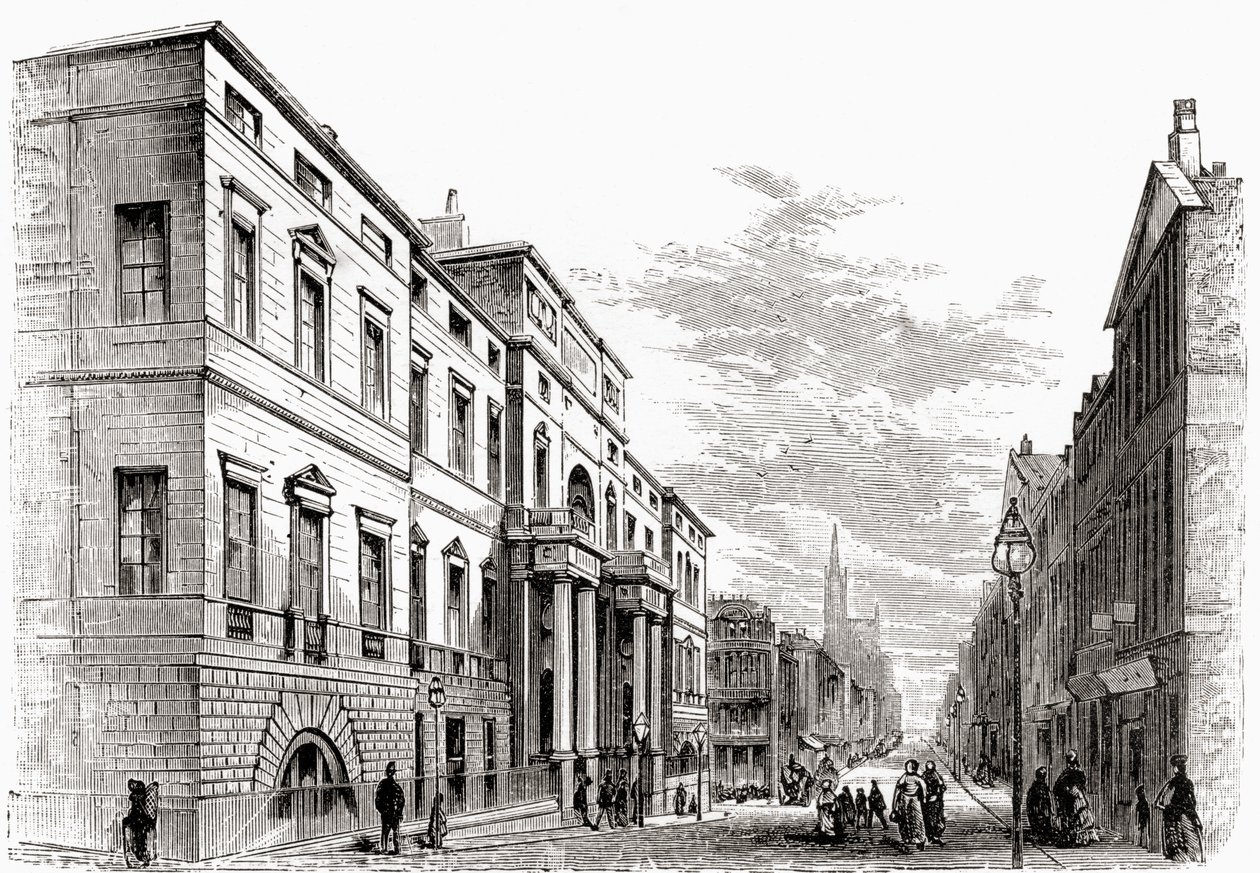 Edinburgh University, Skottland, fra 