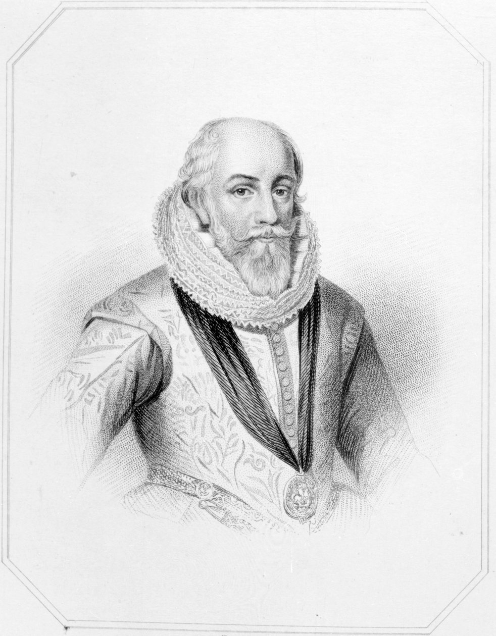 Edward Somerset, etter en gravering fra 