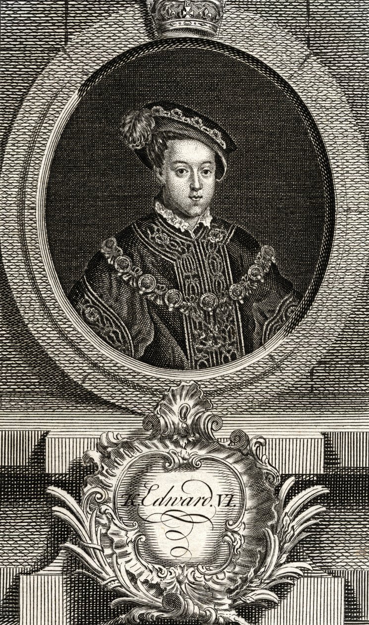 Edward VI (1537-53) Konge av England og Irland, fra 