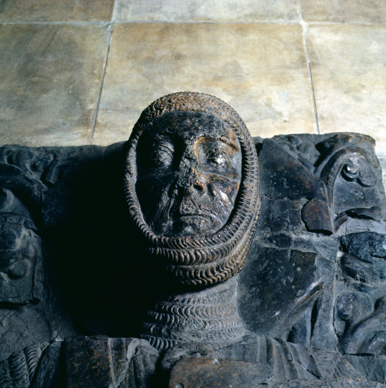 Skulptur av William Marshal (ca. 1146-1219) jarl av Pembroke av English School