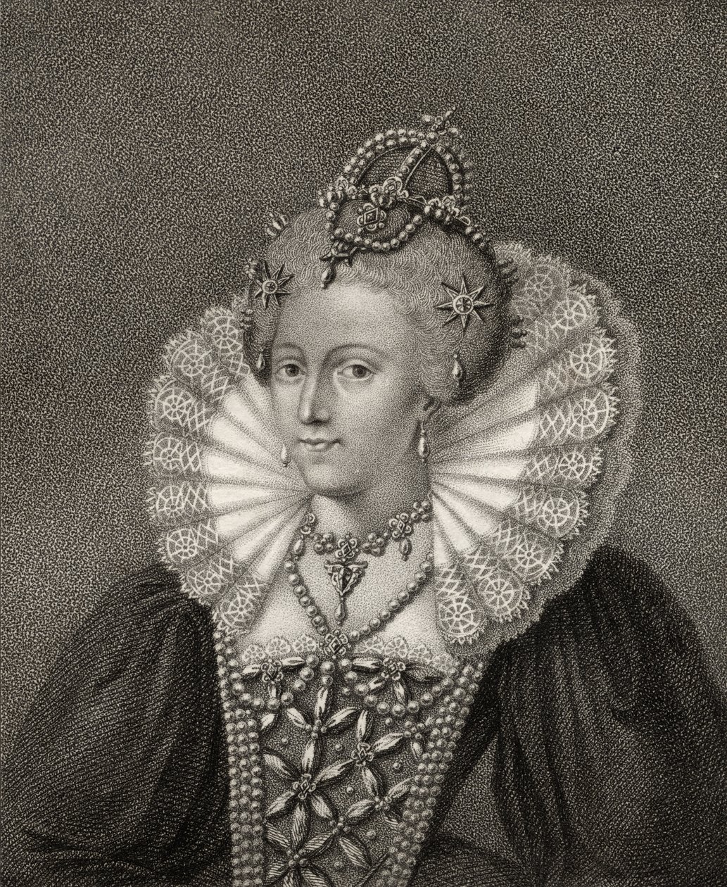 Elizabeth I, gravert av Bocquet, fra 