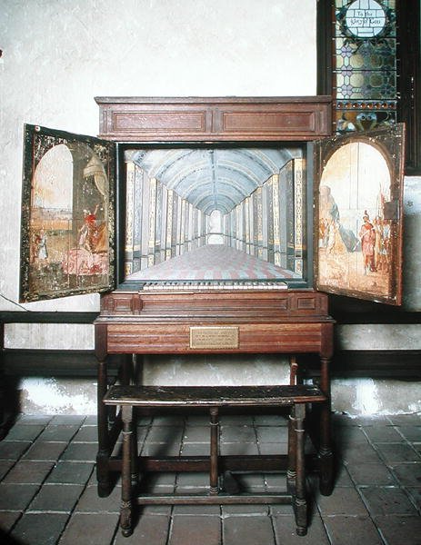 Engelsk kammerorgel, 1630 av English School