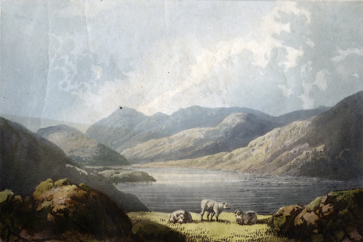 Ennerdale Water, 1815 av English School