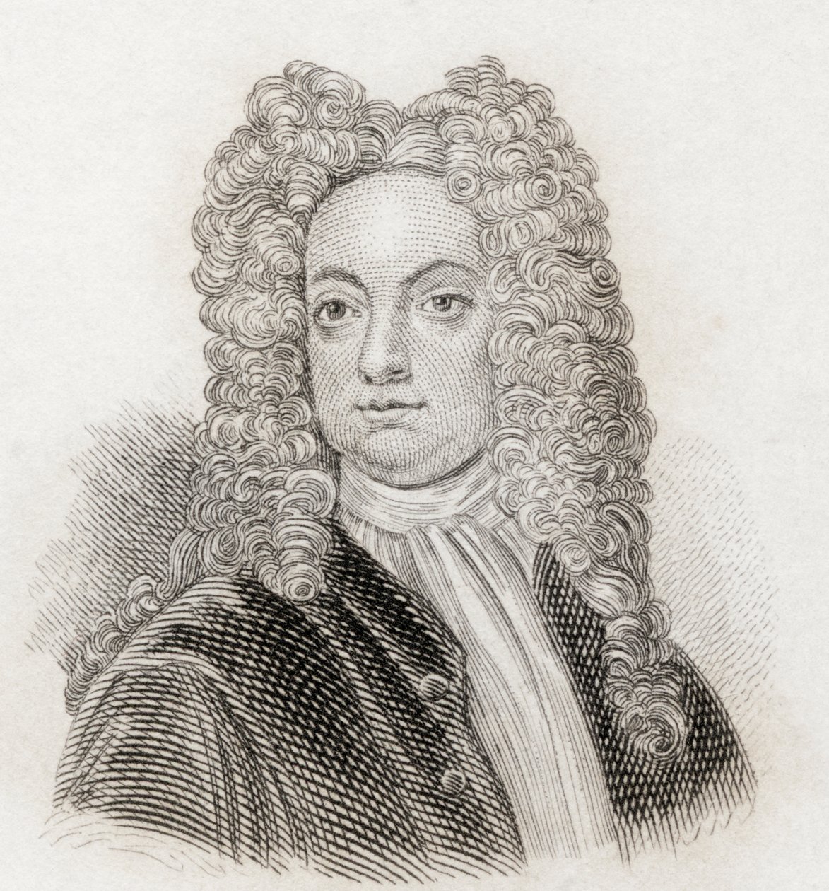 Eustace Budgell, 1825 av English School