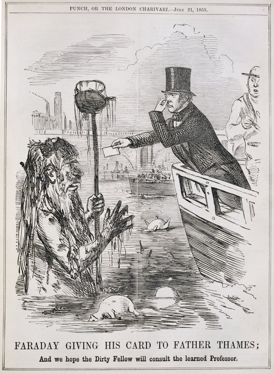 Faraday gir kortet sitt til far Thames, fra 