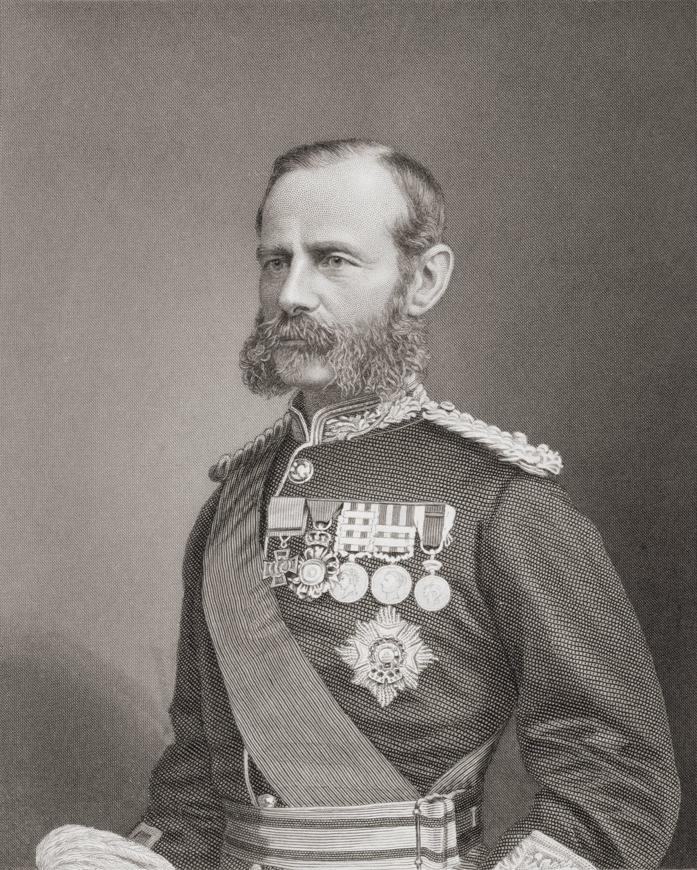 Feltmarskalk Frederick Sleigh Roberts, 1. jarl Roberts, 1883 av English School