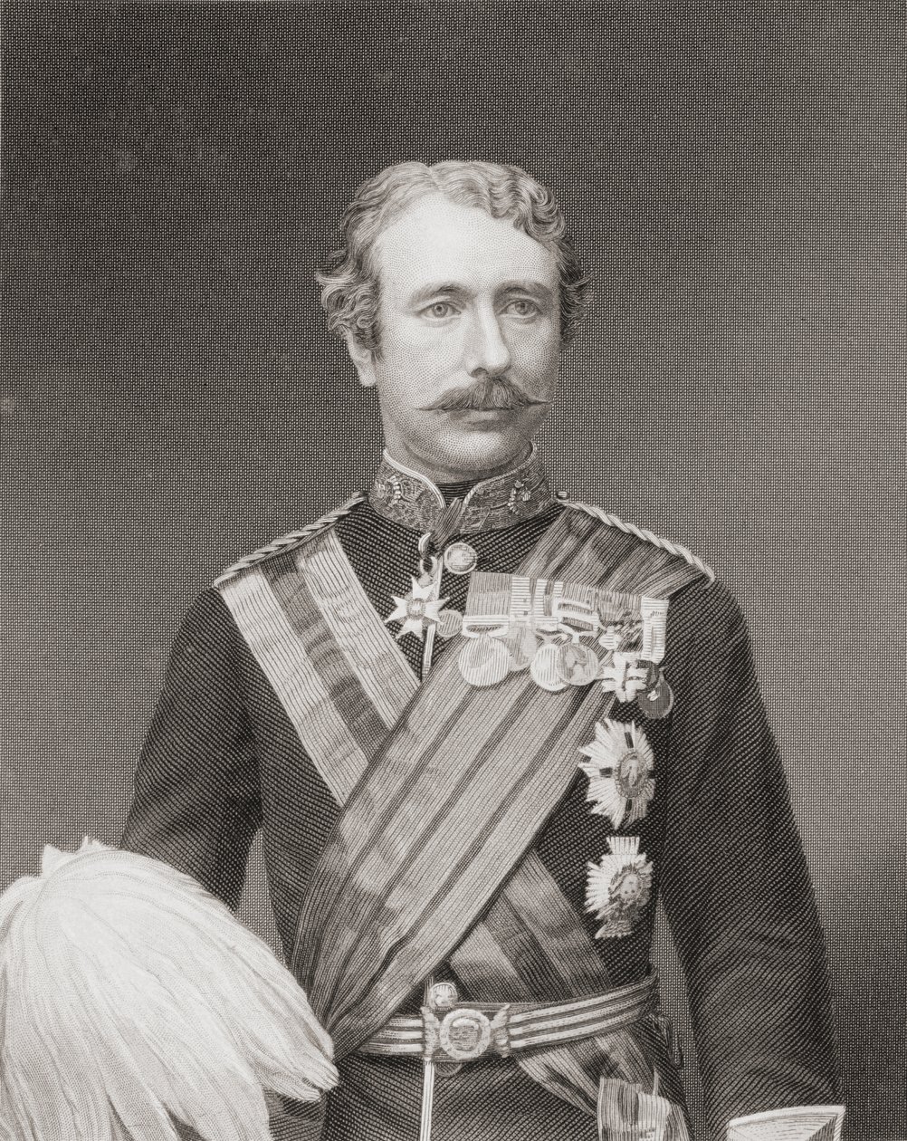 Feltmarskalk Garnet Joseph Wolseley, 1. Viscount Wolseley, 1883 av English School