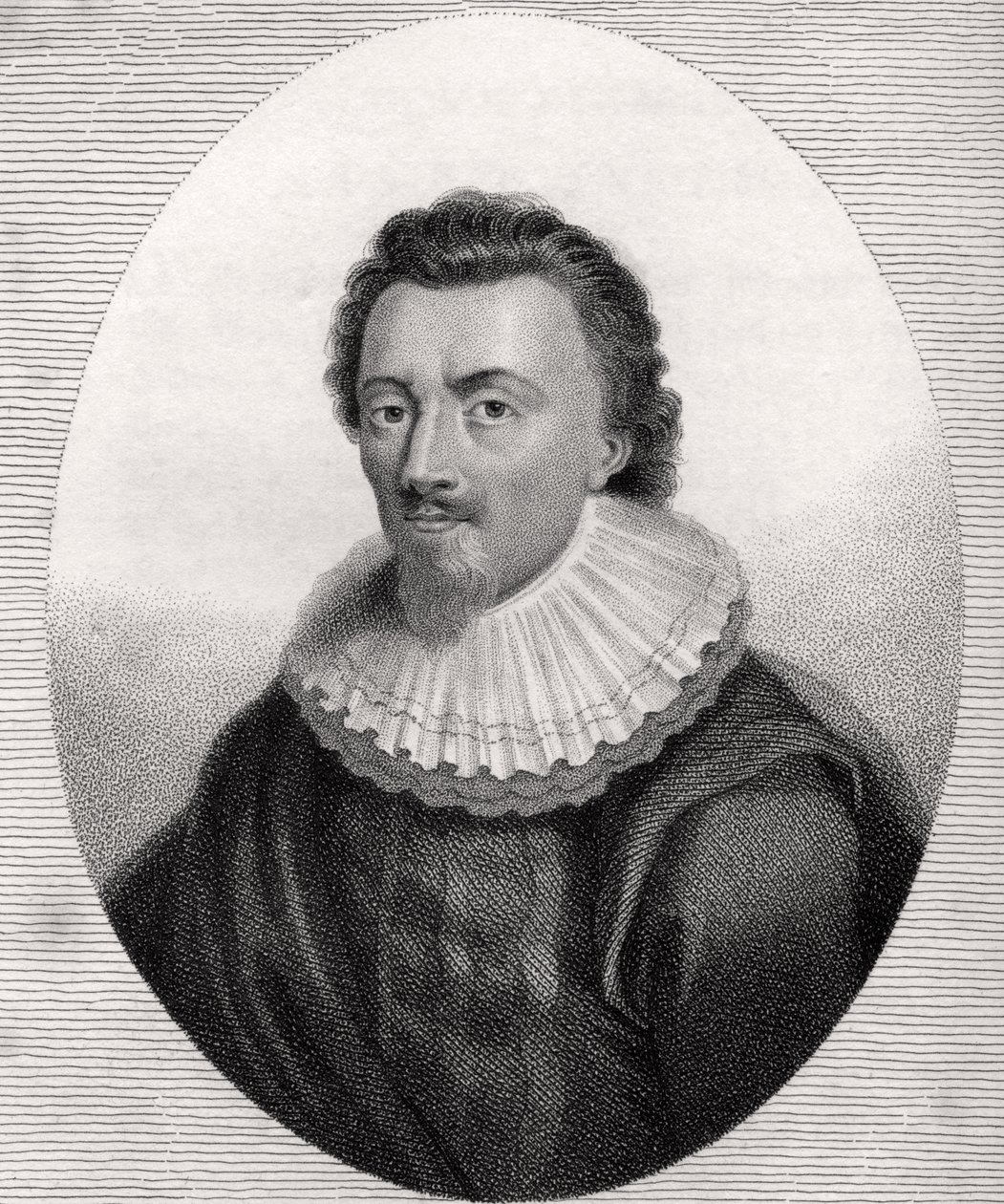 George Calvert, gravert av Bocquet, illustrasjon fra 