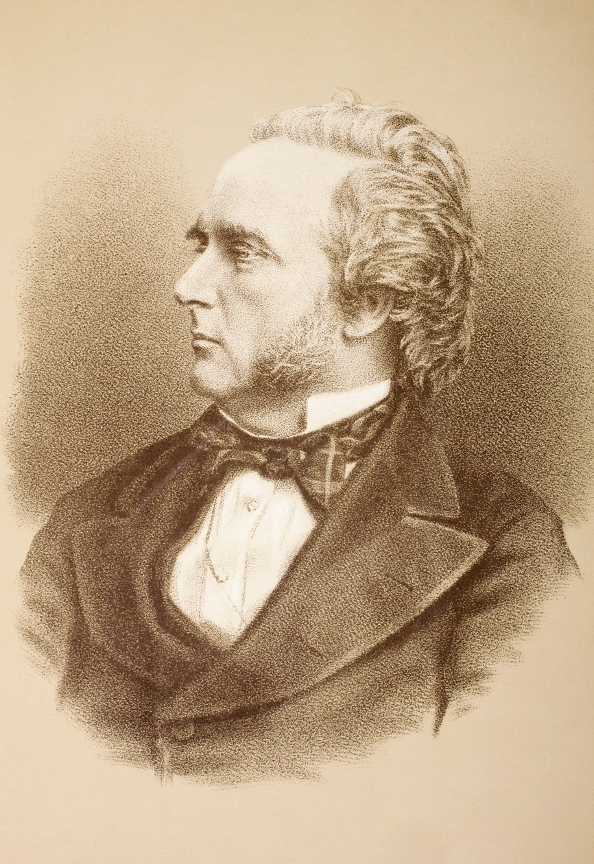George John Douglas Campbell, 8. hertug av Argyll, ca. 1890 av English School