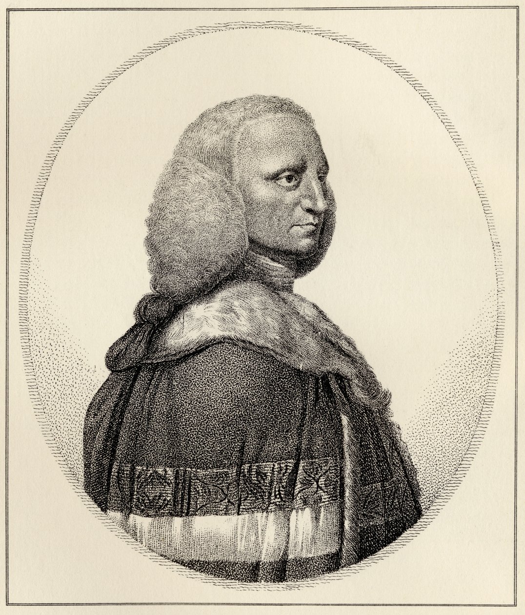 George Lyttelton, illustrasjon fra 