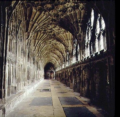 Gloucester Cathedral, viftehvelvet kloster av English School