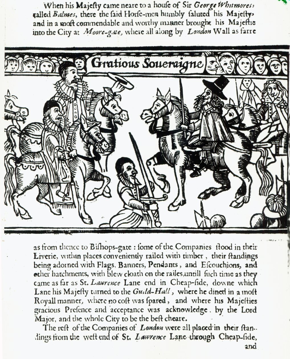 Nådig suveren, ca. 1631 av English School
