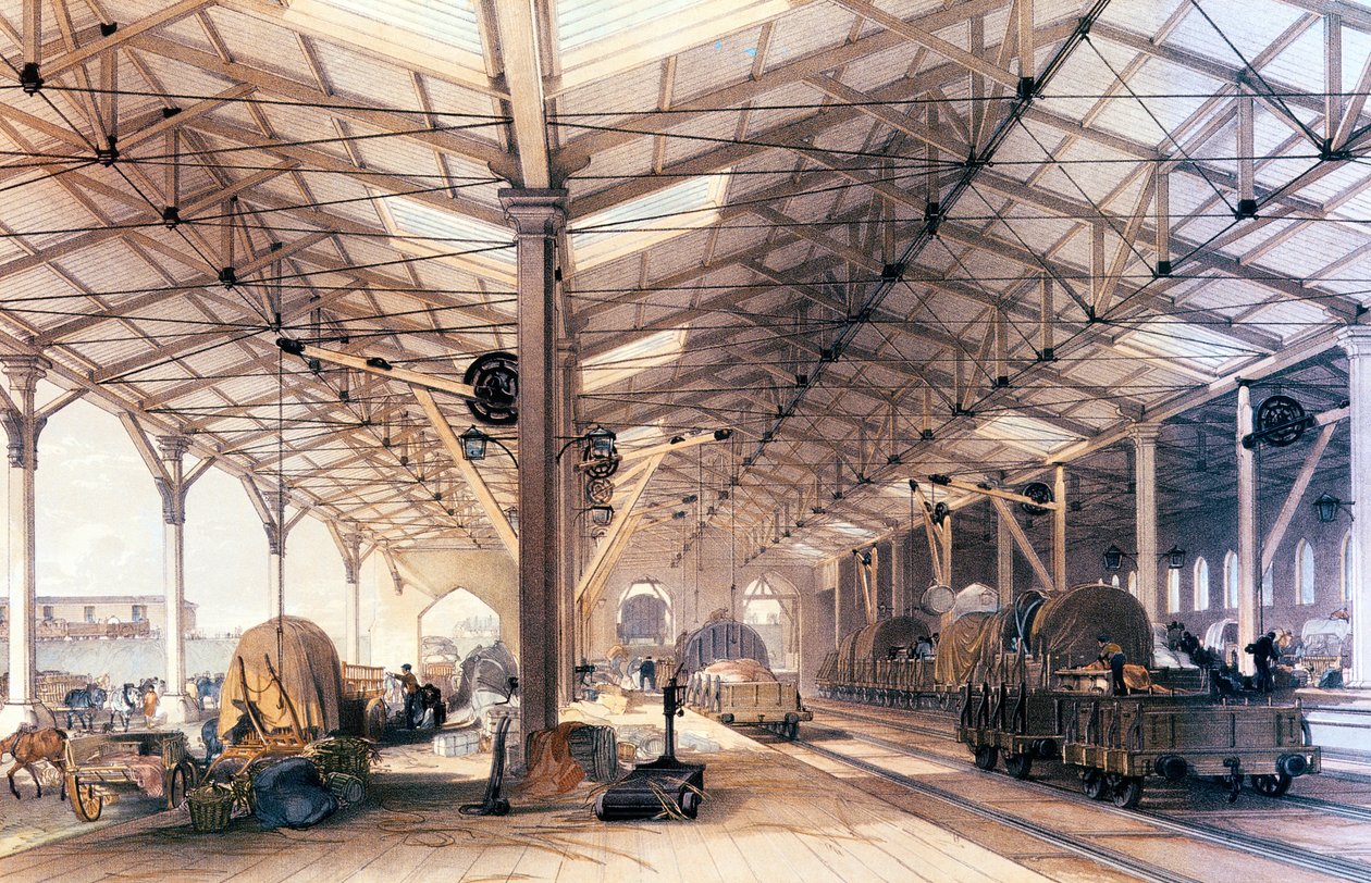 Great Western Railway: Godsskur i Bristol av English School
