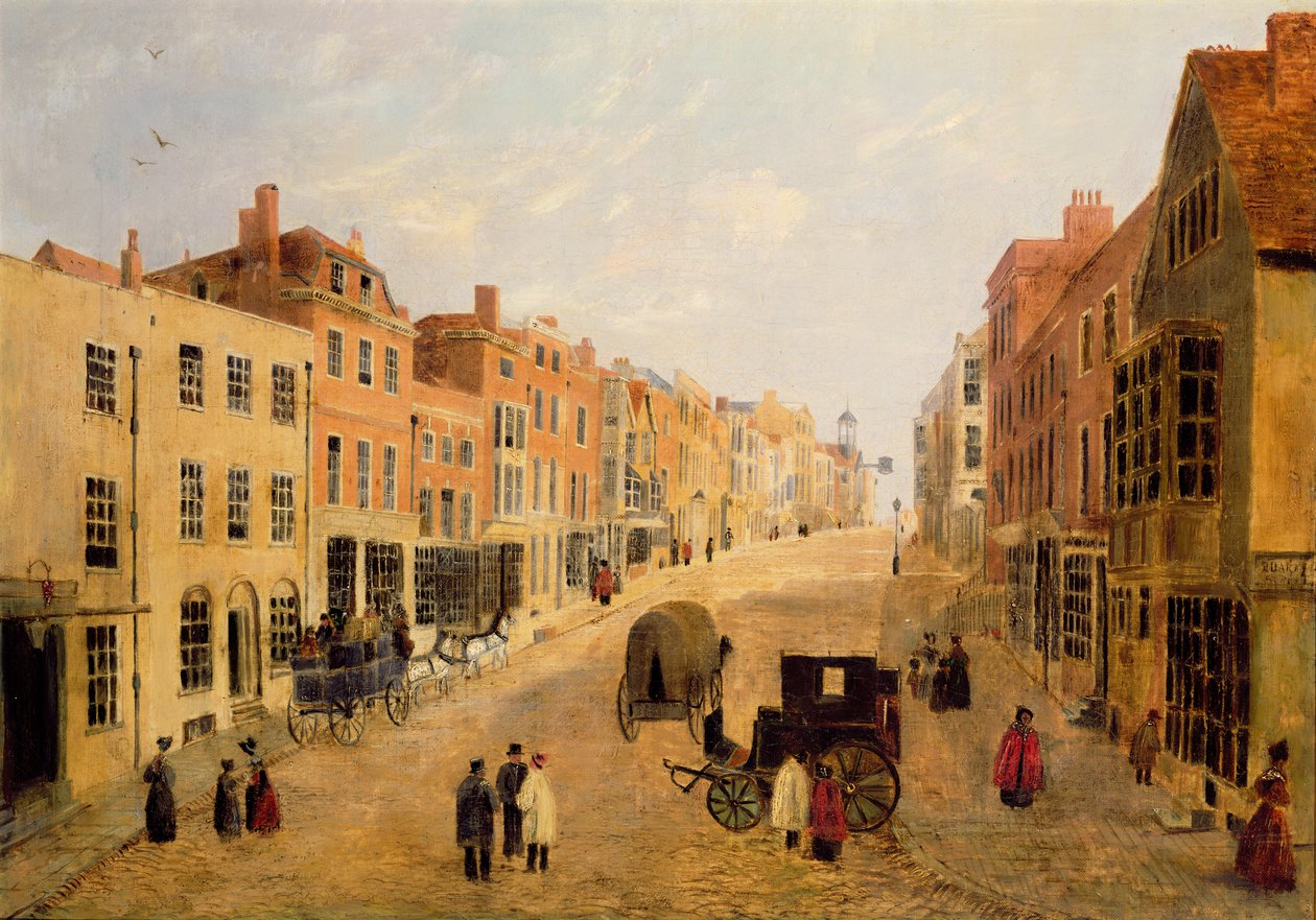 Guildford High Street, av English School