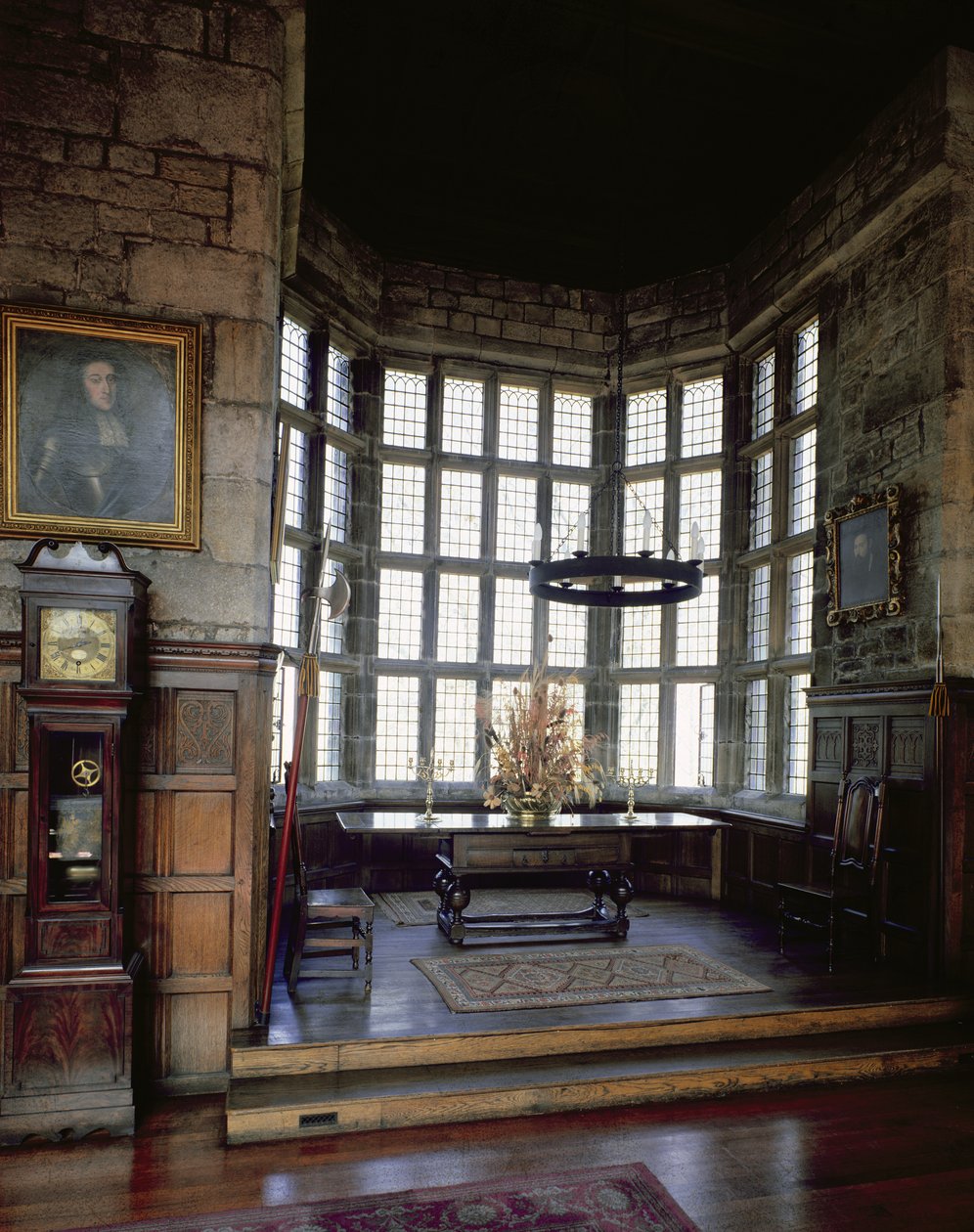 Hoghton Tower, Lancashire: Bankettsal, 1500-tallet av English School