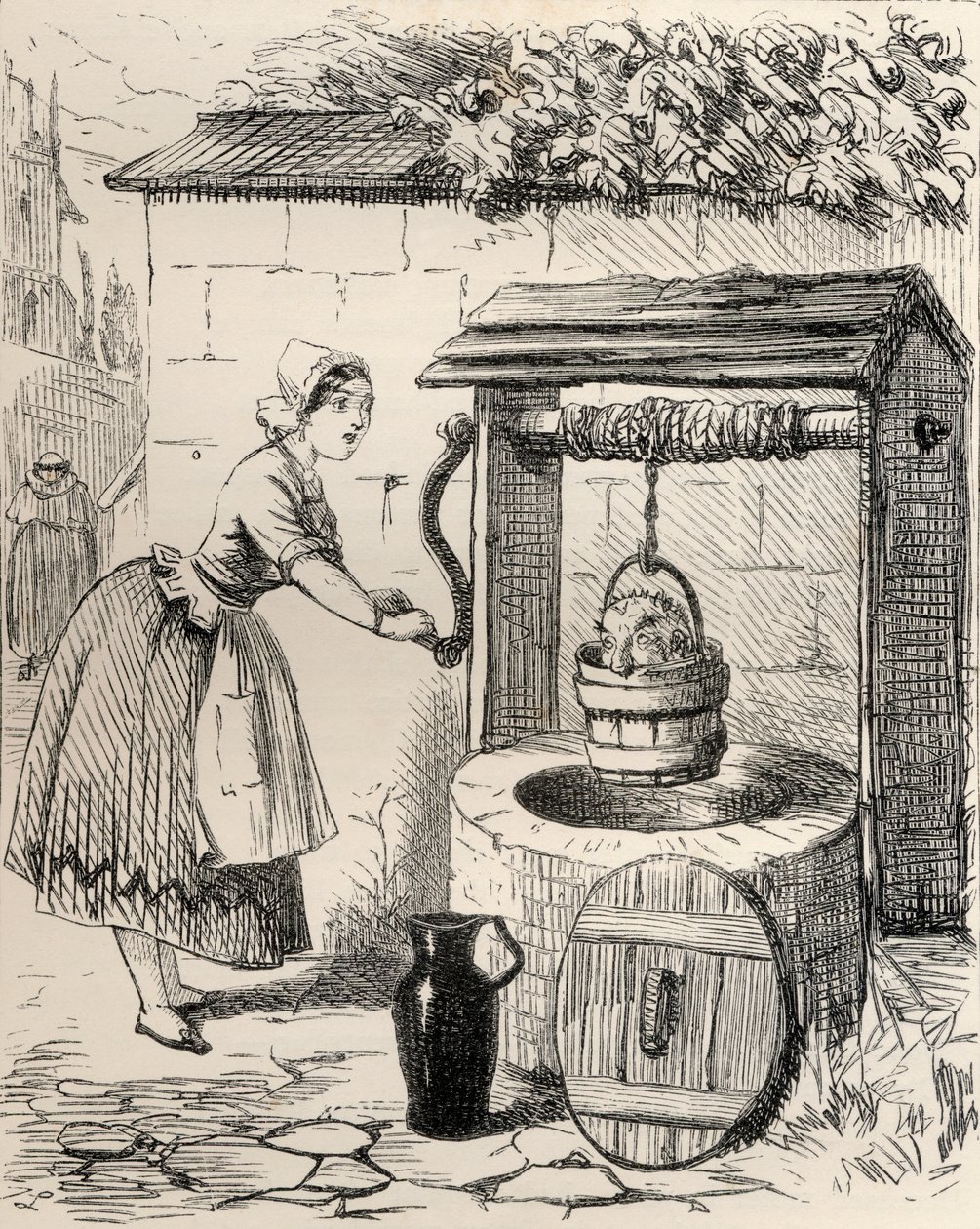 Illustrasjon etter J. Leech for diktet 