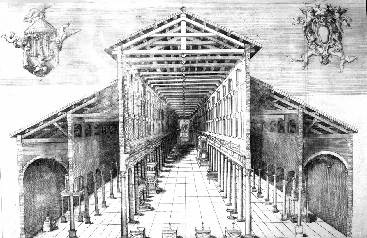 Interiør av Old St.Peter
