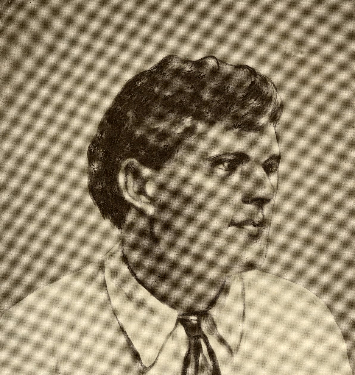 Jack London (1876-1916) (fotogravyr) (se også 126125) av English School