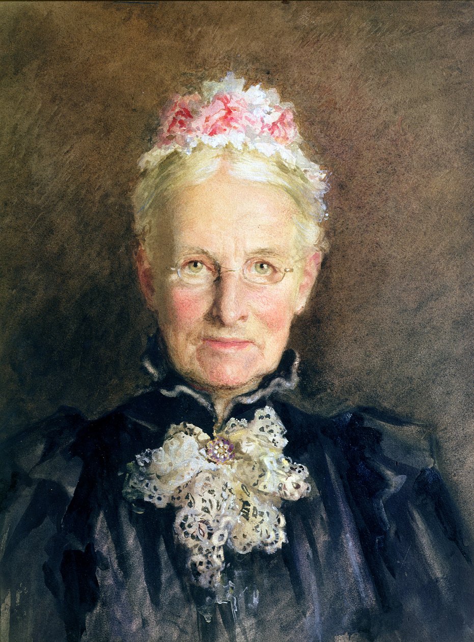 Jane Barnard (1832-1911) ca. 1892 av English School