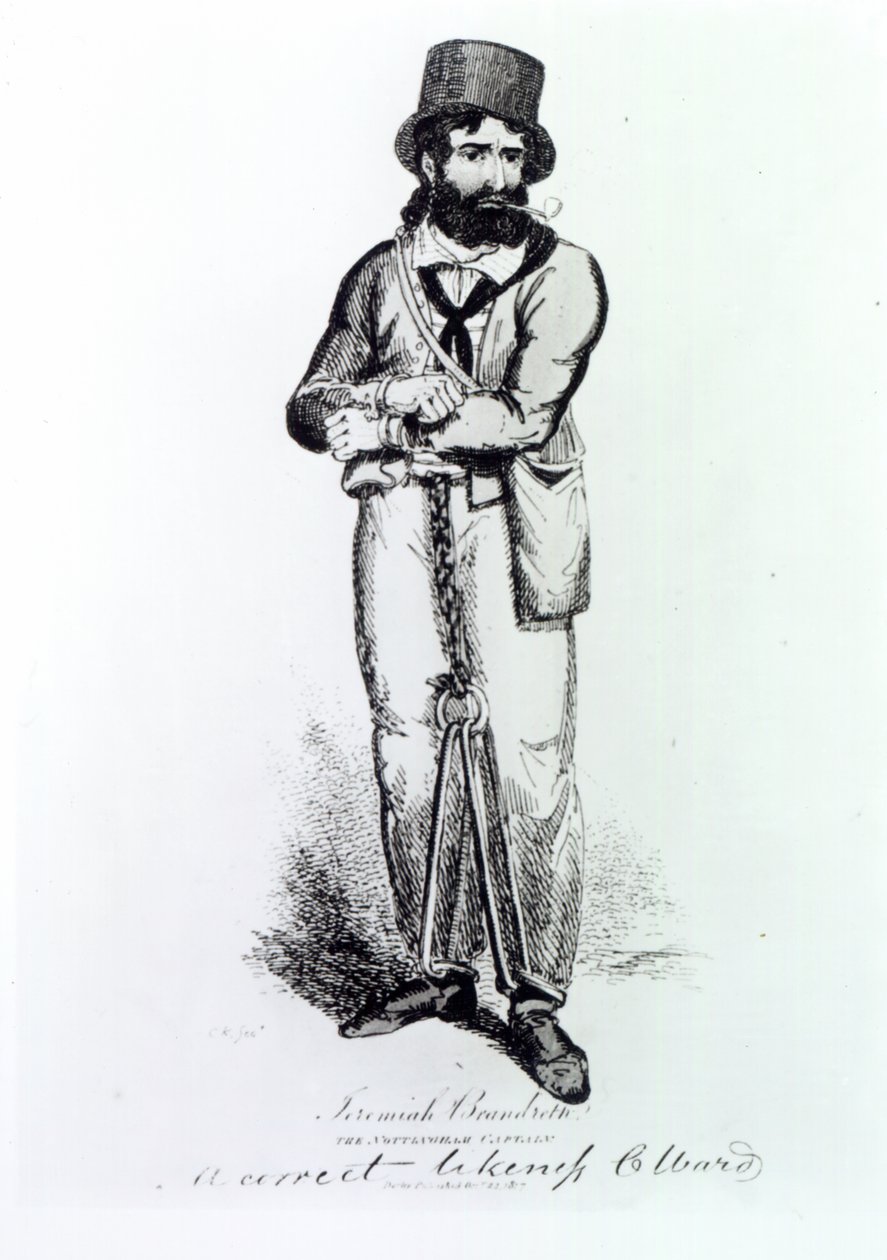 Jeremiah Brandreth, 1817 av English School