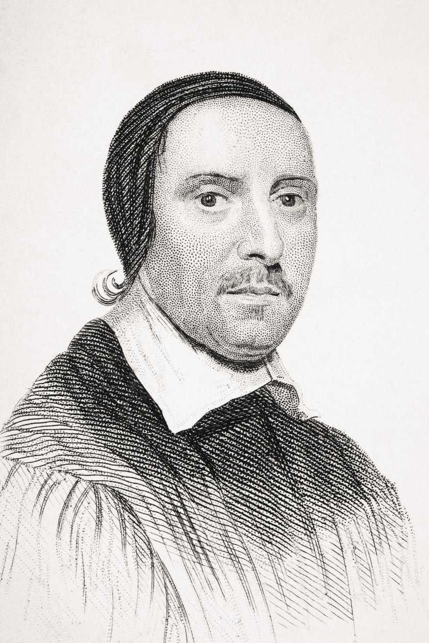 Jeremy Taylor, illustrasjon fra 'Old England's Worthies' av Lord Brougham, utgitt ca. 1880 av English School