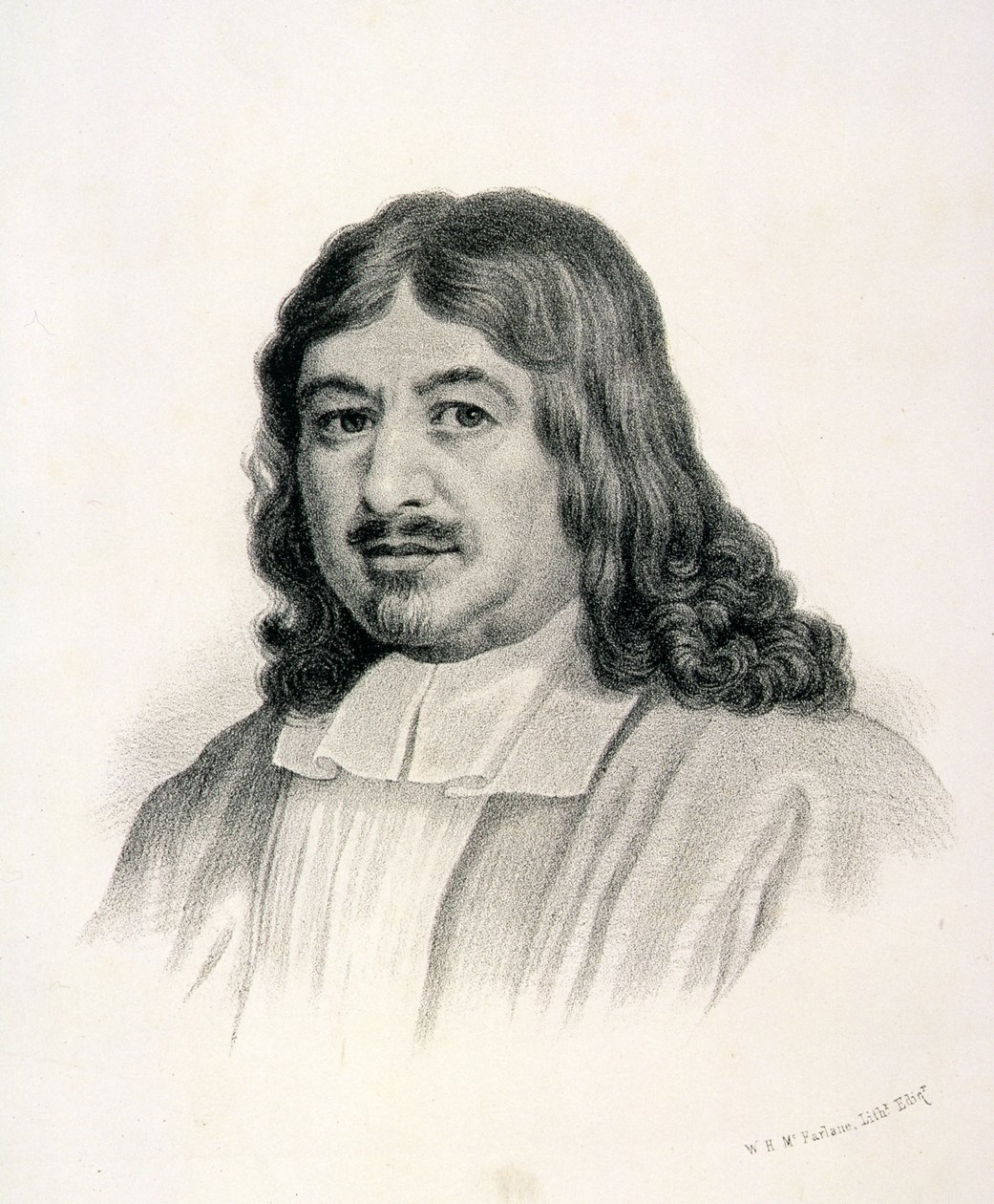John Bunyan (1628-88) gravert av W. McFarlane av English School