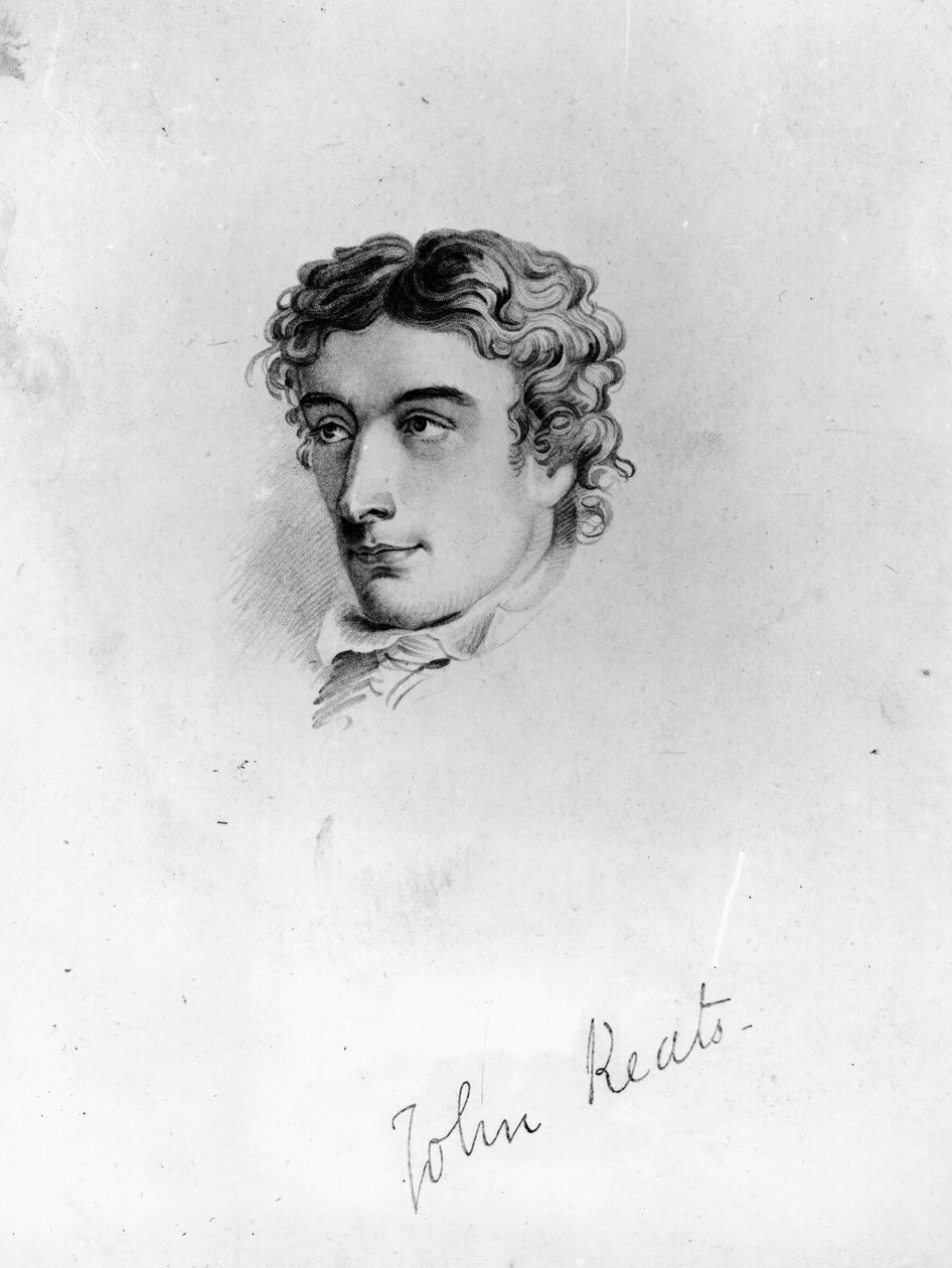 John Keats (1795-1821) av English School