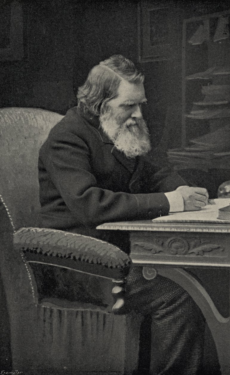 John Ruskin (1819-1900) i hans studie av English School