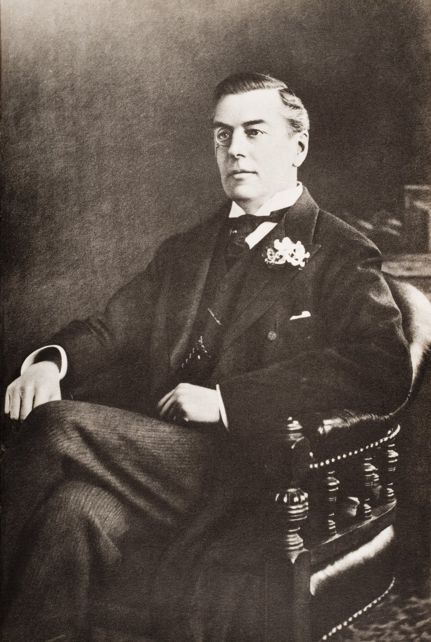 Joseph Chamberlain, illustrasjon fra 