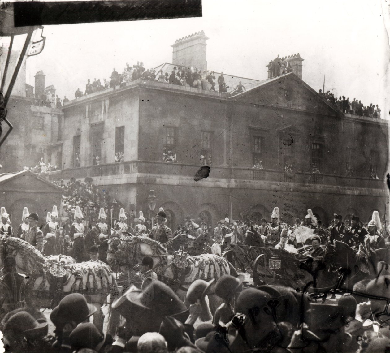 Jubileumsprosesjon i Whitehall, 1887 av English School