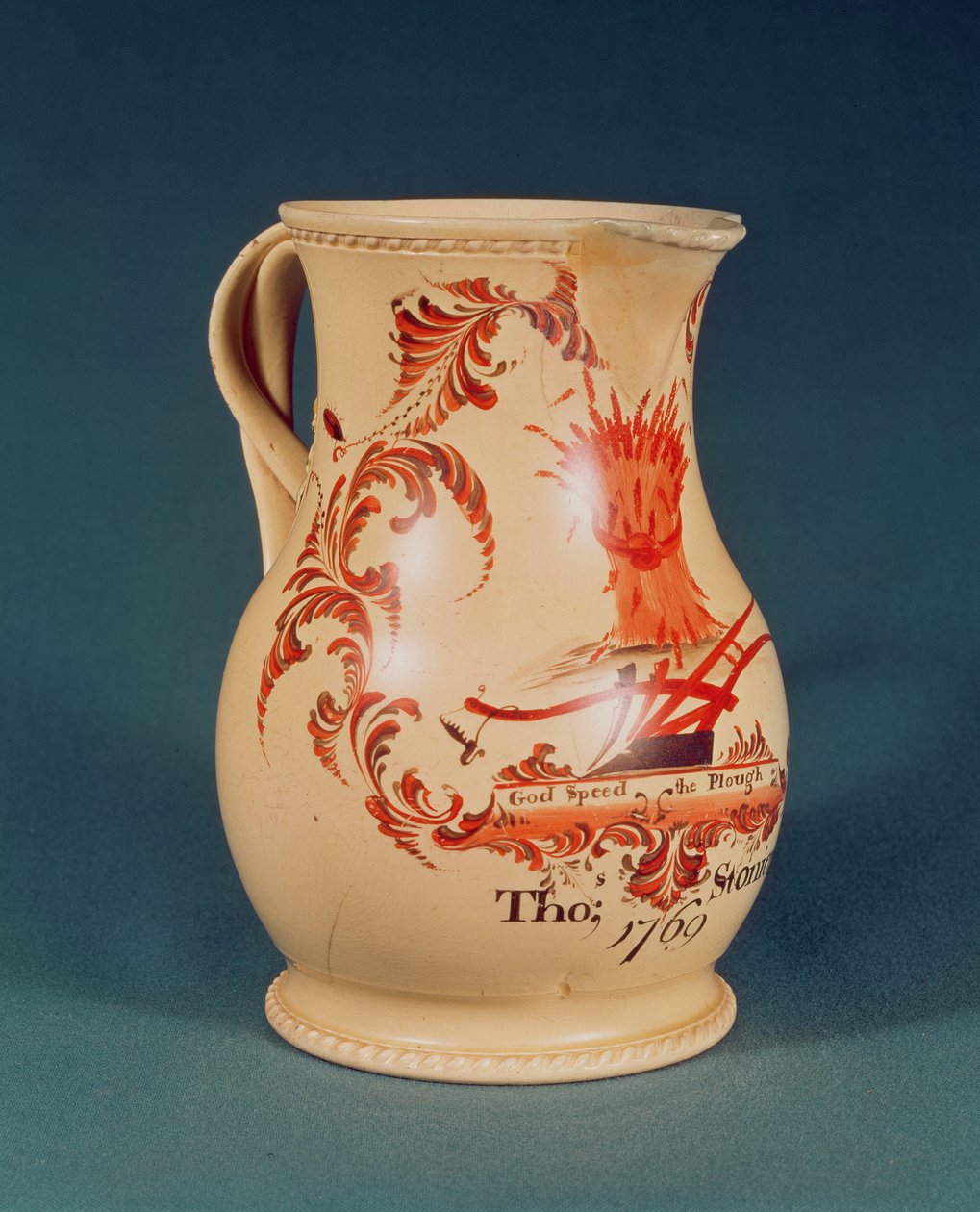 Jug, Leeds, ca. 1770 (kremvare) av English School