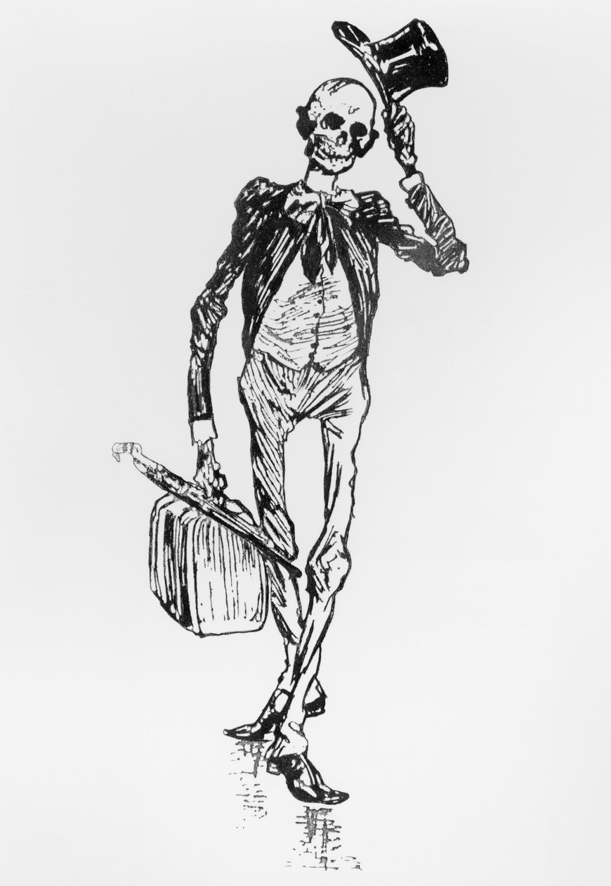 Kong Kolera, ca. 1832 av English School