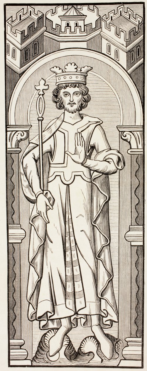 Kong Filip III av Frankrike, ca. 1880 av English School