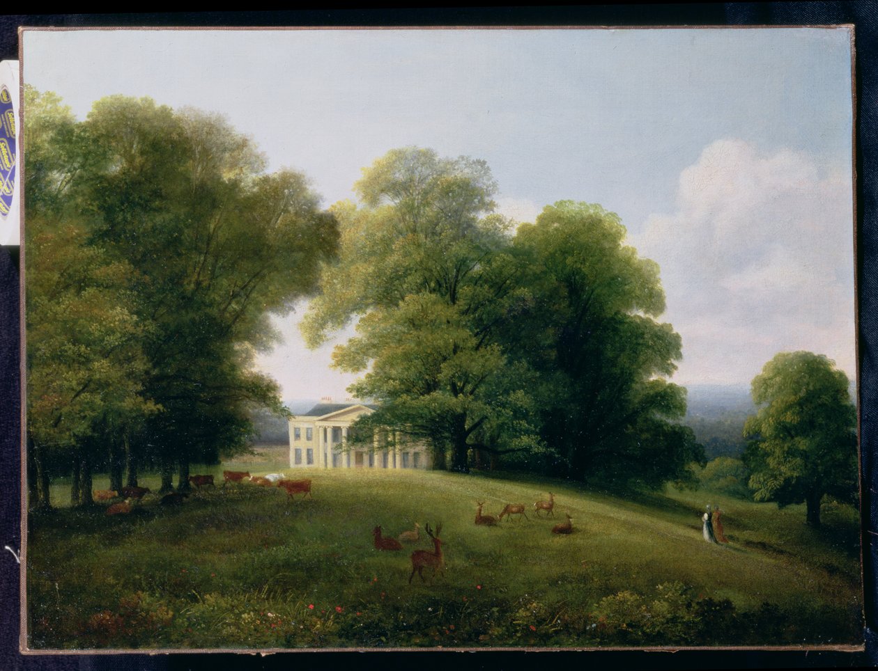 Landskap, ca. 1850 av English School