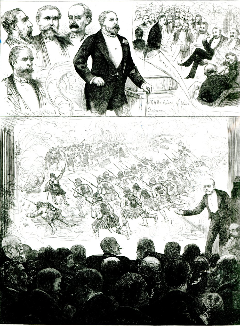Foredrag om den egyptiske krigen, 1883 av English School