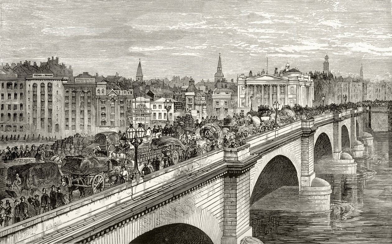 London Bridge i det nittende århundre, fra 