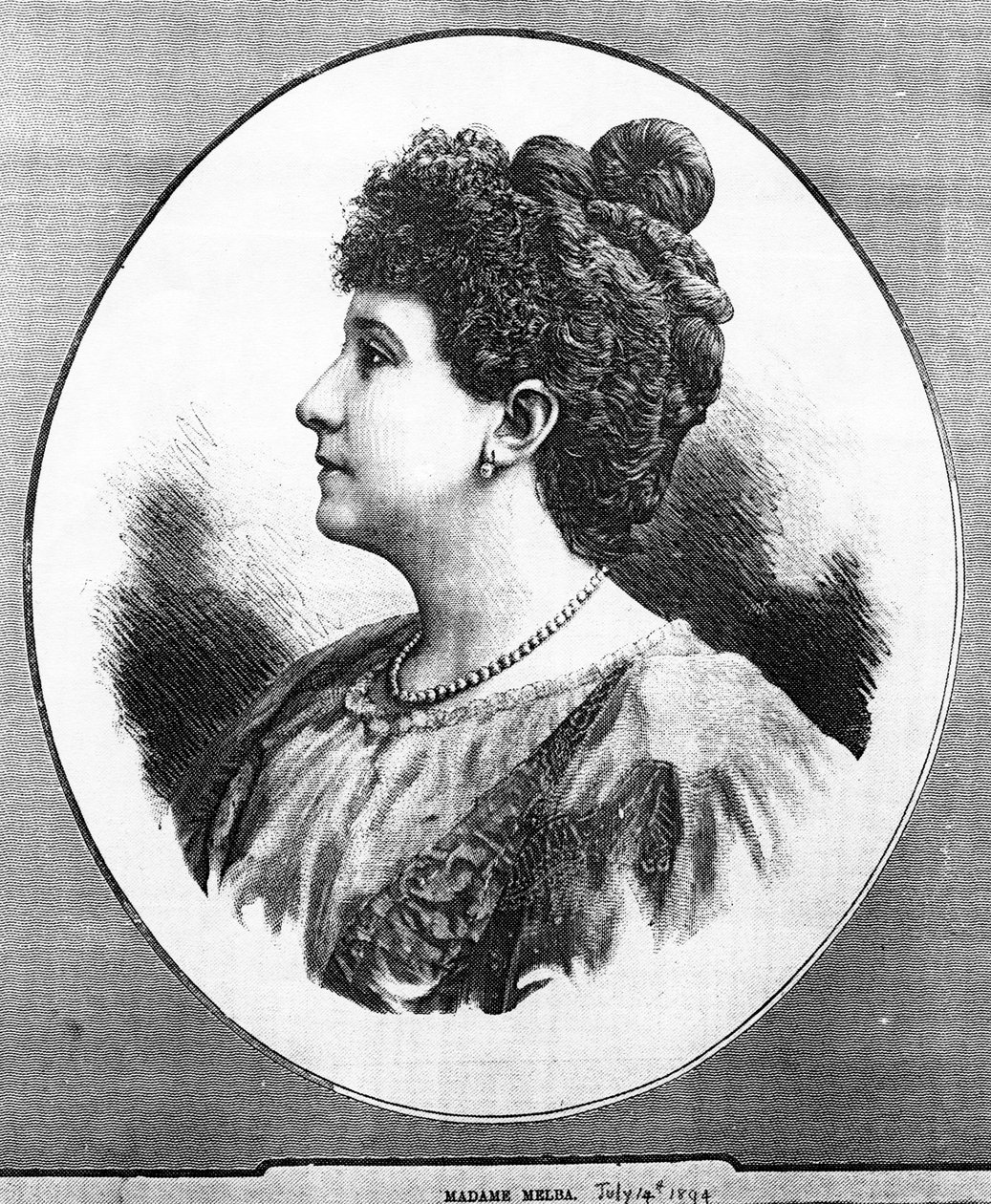 Madame Melba, 1894 av English School